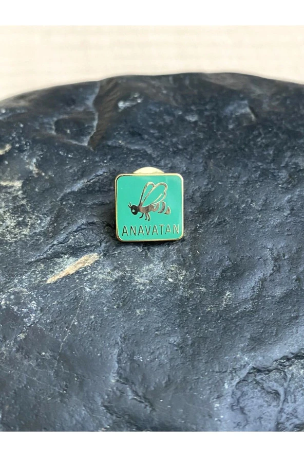 VİNTAGE ANAVATAN PARTİSİ ROZET ANAP YAKA İĞNESİ ROZET