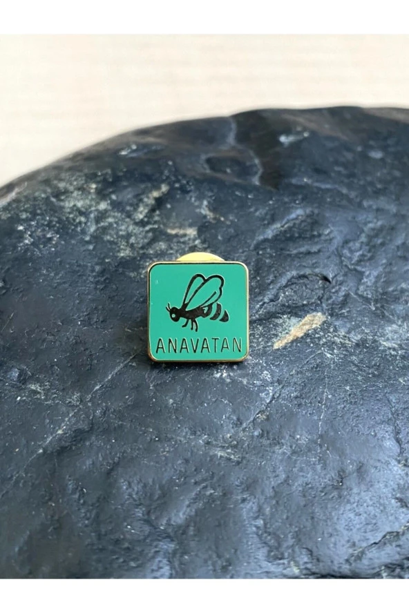 VİNTAGE ANAVATAN PARTİSİ ROZET ANAP YAKA İĞNESİ ROZET - 2
