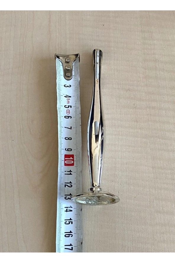 1 ADET VİNTAGE GÜMÜŞ KAPLAMA KARANFİLLİK - 2