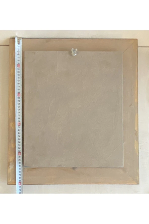 VİNTAGE EL YAPIMI 3 BOYUTLU TABLO KONAK TEMALI TABLO - 5