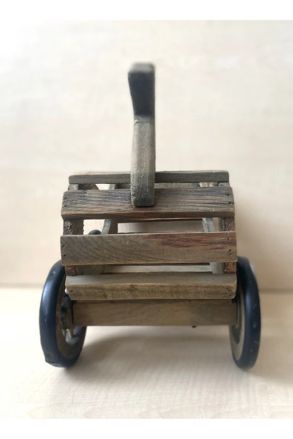 AVRUPA VİNTAGE EL YAPIMI AHŞAP OYUNCAK ÖRDEK BAŞLI OYUNCAK - 2