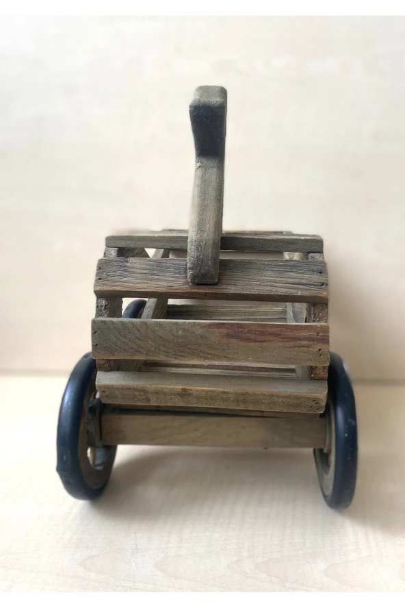 AVRUPA VİNTAGE EL YAPIMI AHŞAP OYUNCAK ÖRDEK BAŞLI OYUNCAK - 3