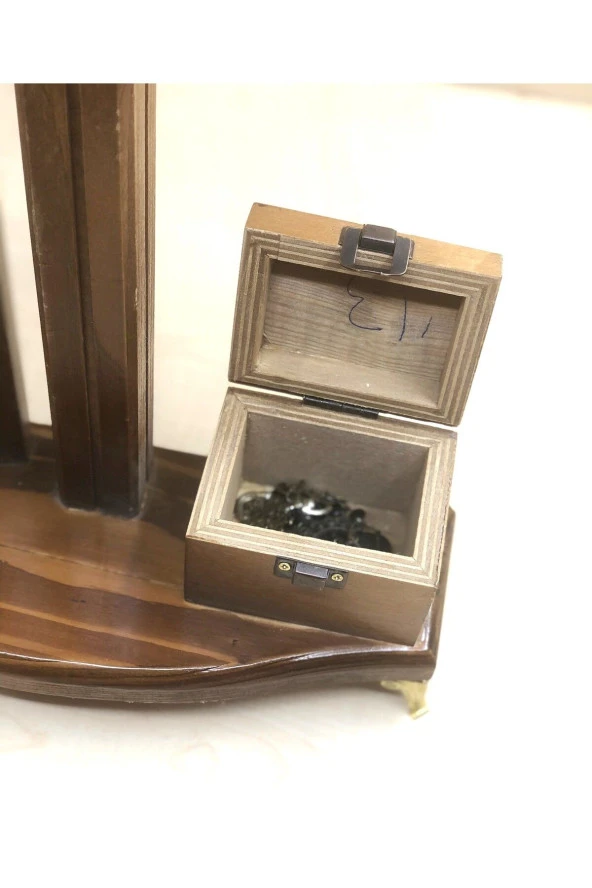 VİNTAGE ÇERÇEVELİ AHŞAP KUTU ÇERÇEVELİ MASA DÜZELNEYİCİ - 2