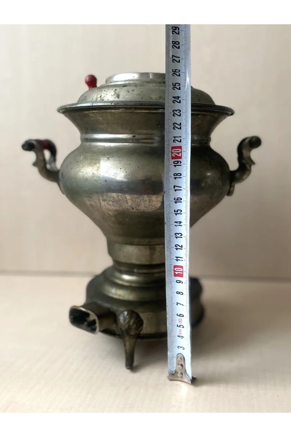 MEŞALE MARKA PİRİNÇ SEMAVER ELEKTRİKLİ KABLOSUZ ÇAYDANLIKSIZ SEMAVER - 2