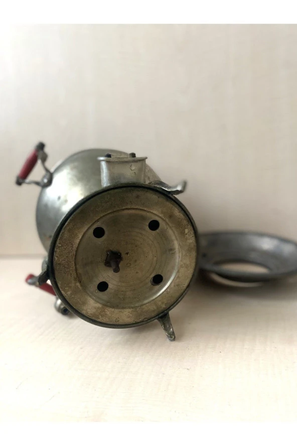 MEŞALE MARKA PİRİNÇ SEMAVER ELEKTRİKLİ KABLOSUZ ÇAYDANLIKSIZ SEMAVER - 4