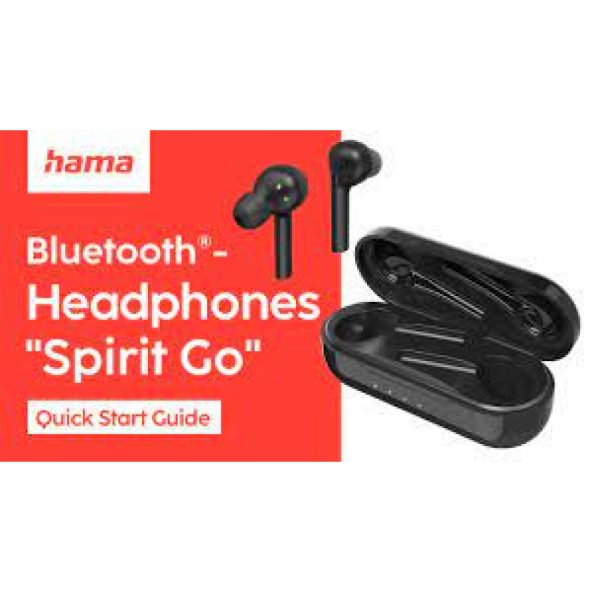 Hama 177057 Style TWS Bluetooth Kulaklık - Siyah HM.177057 TEŞHİR