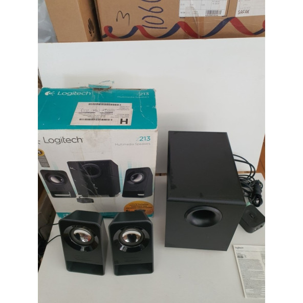 Logitech Z213 2.1 Multimedya Hoparlör - Siyah OUTLET