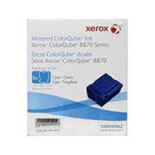 Xerox Colorqube 8870-8900 MAVİ Katı Mürekkep Toner - 6Lı Paket-SIFIR