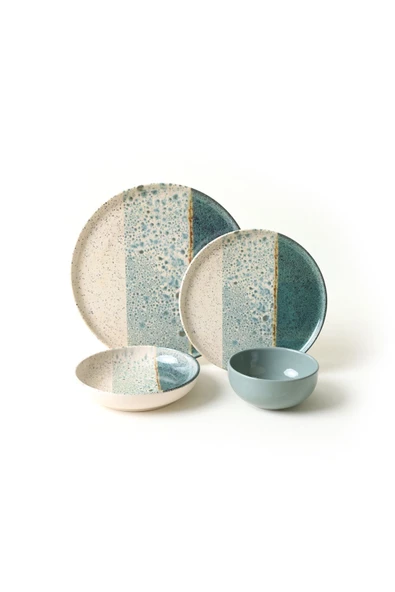 Keramika Colored Yemek Takımı 24 Parça 6 Kişilik 19781 - 8