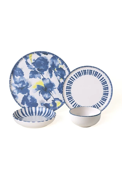 Keramika Keraart Azure Yemek Takımı 24 Parça 6 Kişilik 21423-24-25 - 8