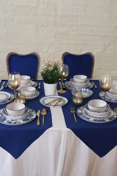 Keramika Keraart Azure Yemek Takımı 24 Parça 6 Kişilik 21423-24-25 - 6