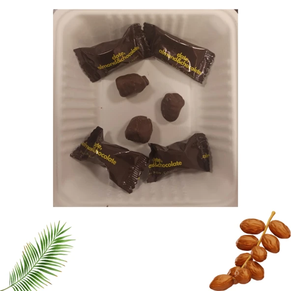 ÇİKOLATALI BADEMLİ HURMA SÜTLÜ DATE 500GR - 5