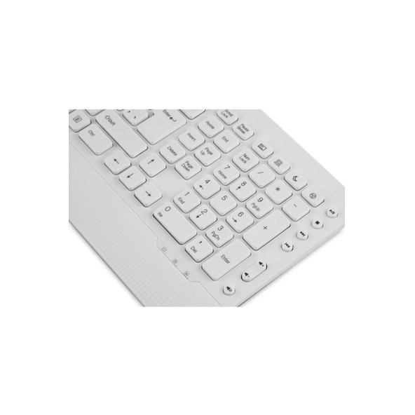 Everest Km-3850 Beyaz Q Multimedia Klavye mouse Set - 3
