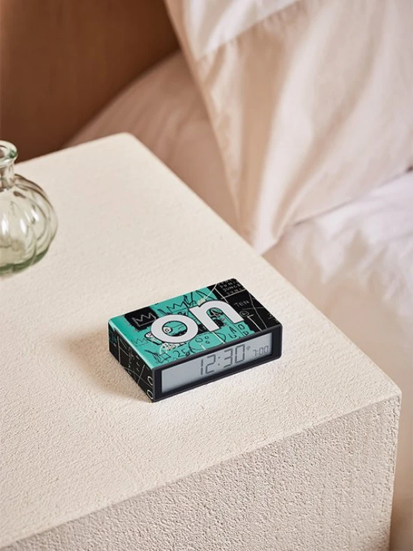 Lexon Flip + Alarm Saat X Jean-Michel Basquiat Pi - 2