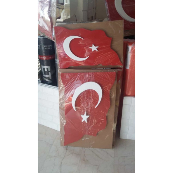 Strafor Köpük Bayrak 40 X 60X2 CM - 2