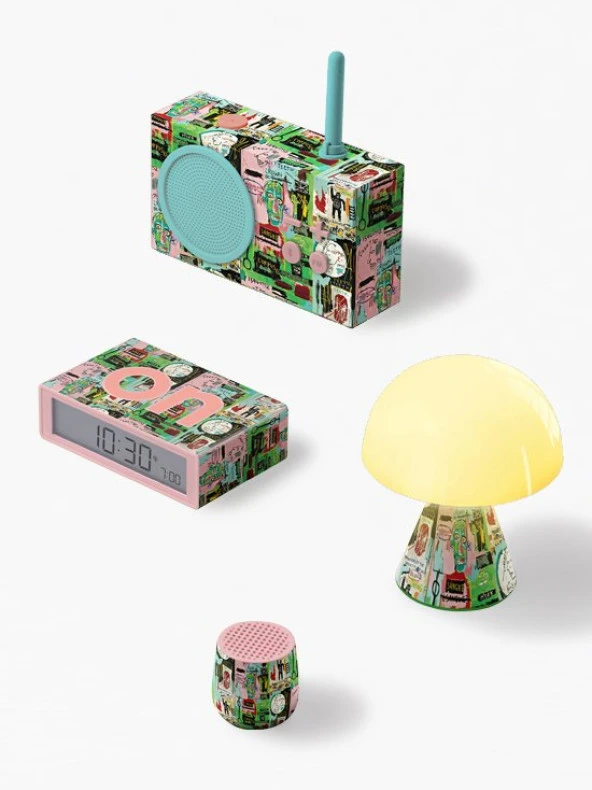 Lexon Flip + Alarm Saat X Jean-Michel Basquiat İn İtalian - 6