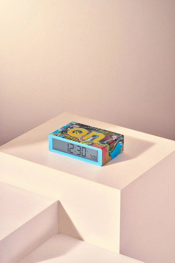 Lexon Flip + Alarm Saat X  X Jean-Michel Basquiat Skull - 3