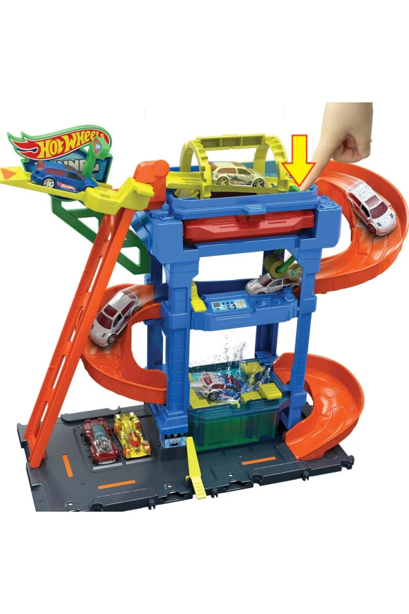 HOT WHEELS Oto Yıkama Oyun Seti htn80