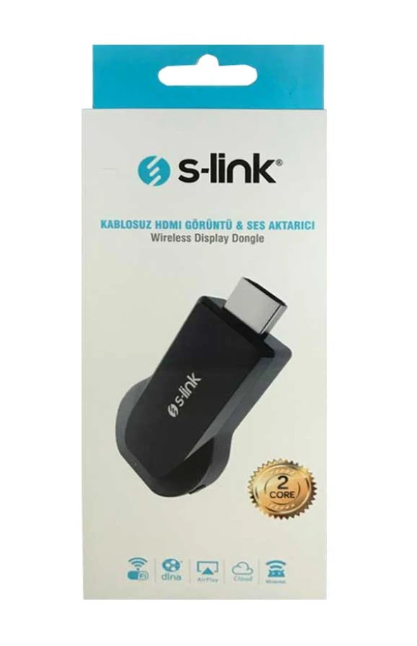 S-link Kablosuz HDMI Görüntü + Ses Aktarıcı