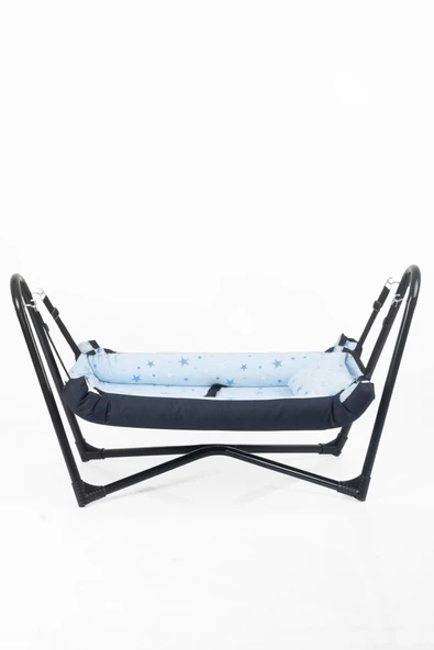 Plüton Bebek Hamak Lacivert - 3