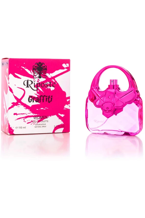 TOPTANBULURUM Riposte 24 Saat Etkili Kadın Parfüm - Graffiti - For Women 110 Ml