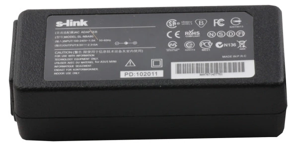 S-link 22w 9.5V 2.315A 4.8-1.7 Notebook Adaptörü