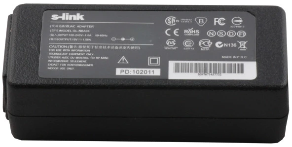 S-link 30w 19v 1.58a 4.0-1.7 Notebook Adaptör Hp Netbook Standart Adaptör