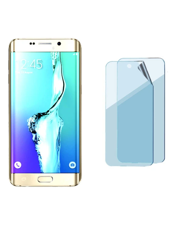 Samsung Galaxy S6 Edge Plus Uyumlu Hydrojel Esnek Kırılmaz Cam Ekran Koruyucu Film 8684609172423