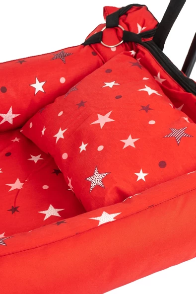 Jüpiter Bebek Hamak Kırmızı - 4