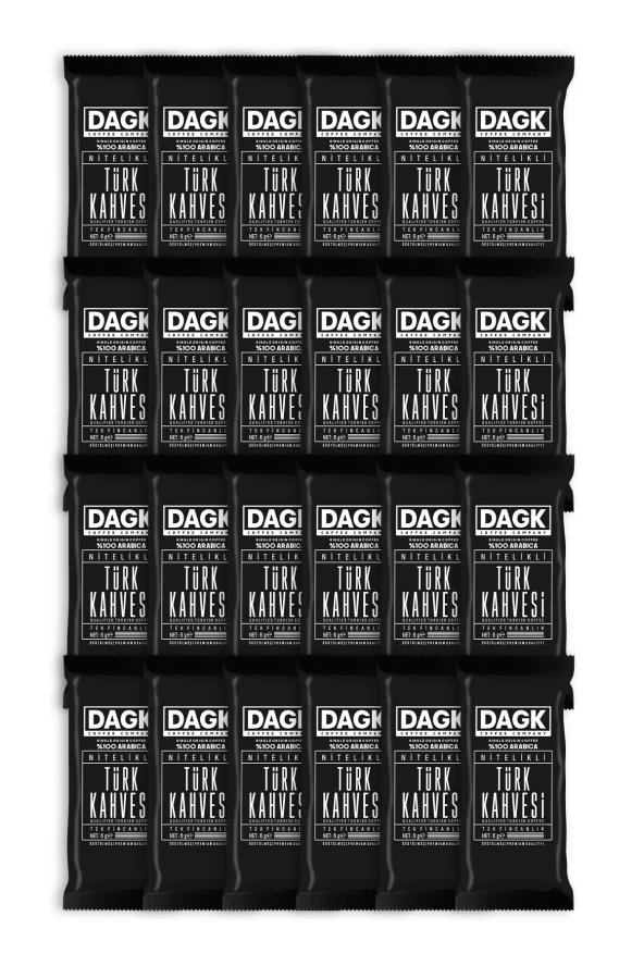 Türk Kahvesi Nitelikli Tek Fincanlık 6 g x 24 Adet - 2