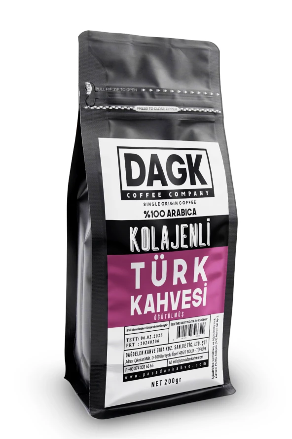 Kolajenli Türk Kahvesi 200g