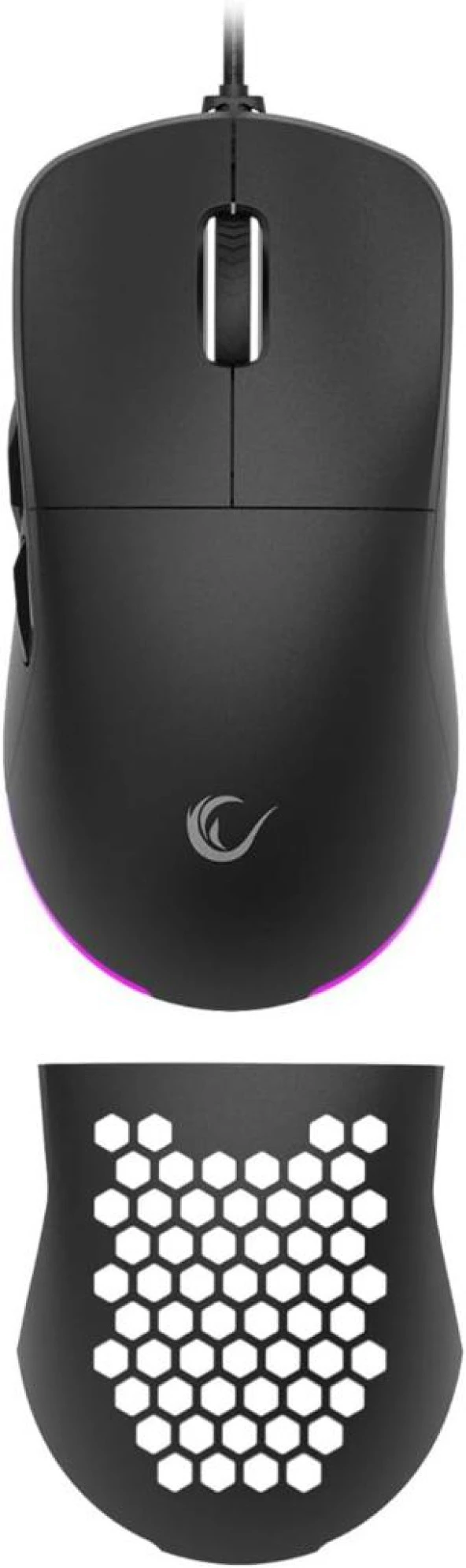 Rampage Eclipse Siyah Usb Rgb Aydınlatmalı Q Gaming Oyuncu Klavye Mouse Set 12800 Dpi - 4