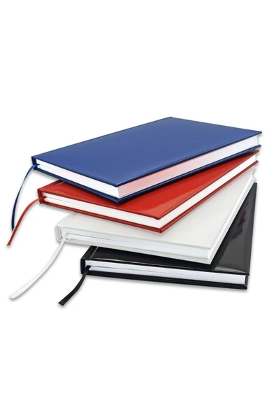 Kaliteli Çizgili Defter Notluk  Tarihli 13x19 cm Kırtasiye Ofis Not Defteri 96 Yaprak 192 Sayfa Okul - 4
