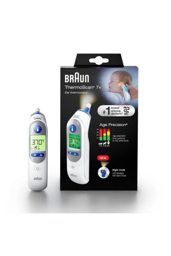BRAUN Irt 6525 Thermoscan Ateş Ölçer - Resim 3