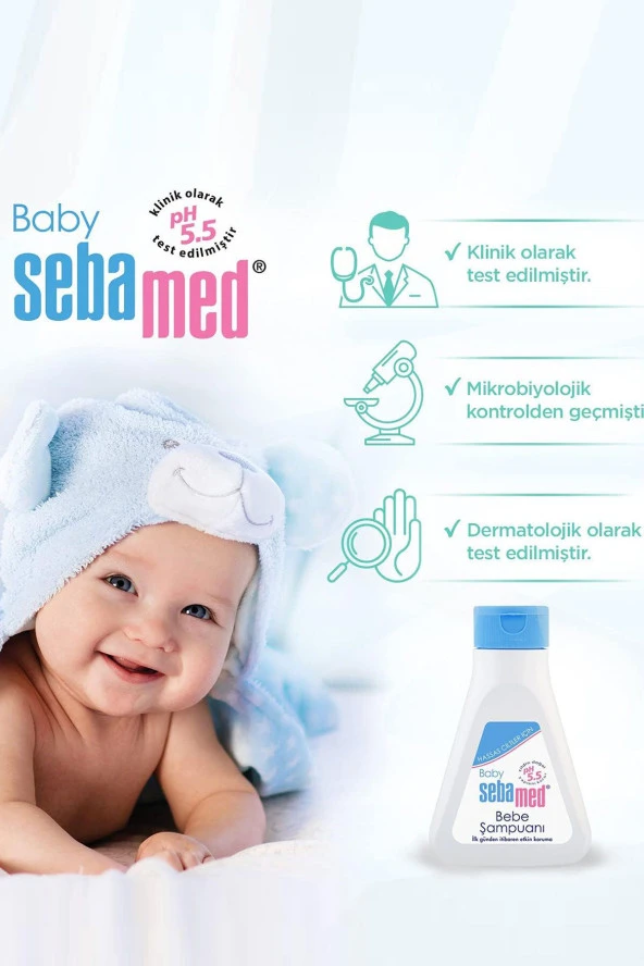 Sebamed Bebe Şampuanı 250ml - 6