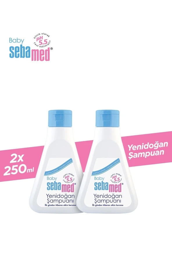Sebamed Bebe Yenidoğan Şampuanı 250 ml X 2 Adet
