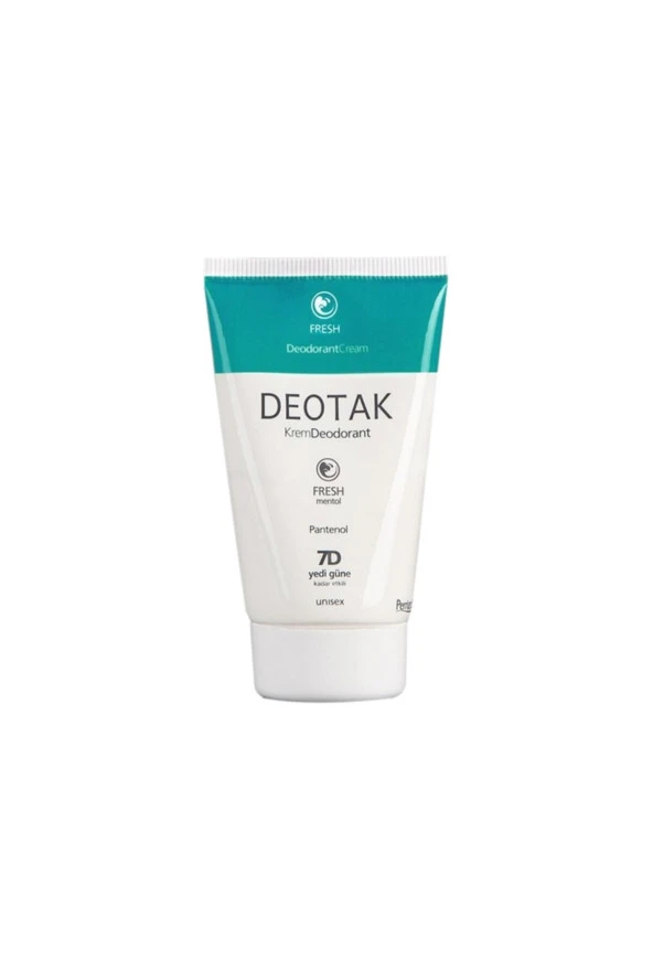 Deotak Fresh Mentol Krem Deodorant 35 ml