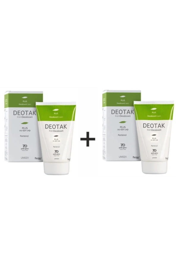 Deotak Plus Krem Deodorant 35 Ml 2 Adet