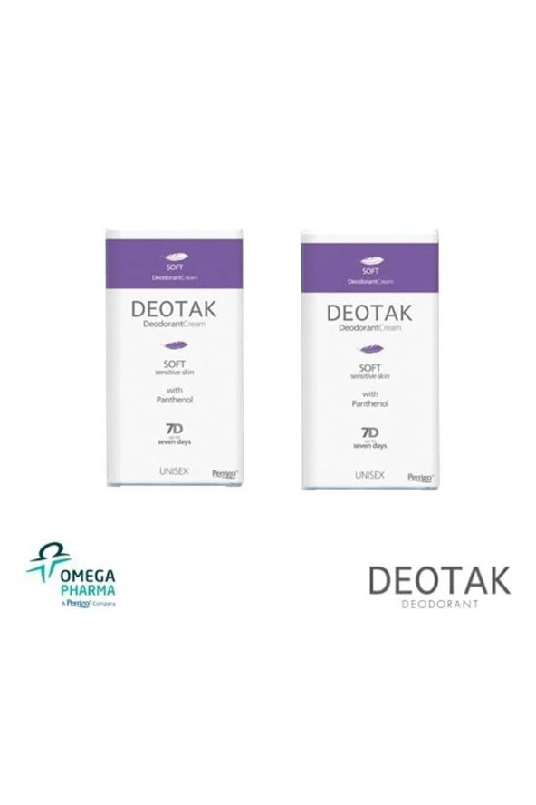 Deotak Krem Deodorant Soft X 2