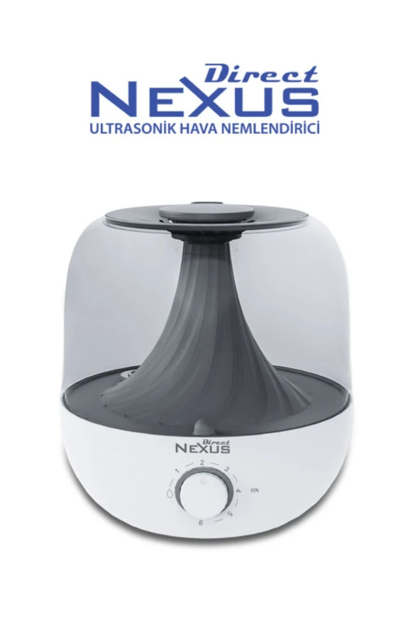 Direct Ultrasonik Buhar Makinesi Humudifier / Aromaterapi Cihazı Diffüzör 3 Litre