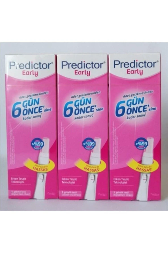 Early Erken Gebelik Testi 3 Kutu