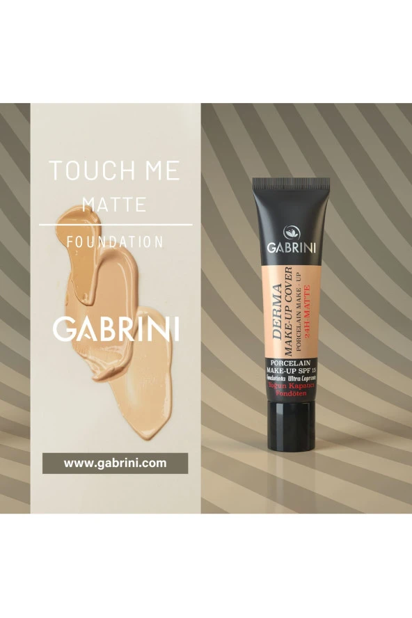 GABRİNİ Derma Make-Up Cover Yoğun Kapatıcı Fondöten - 104 - 3