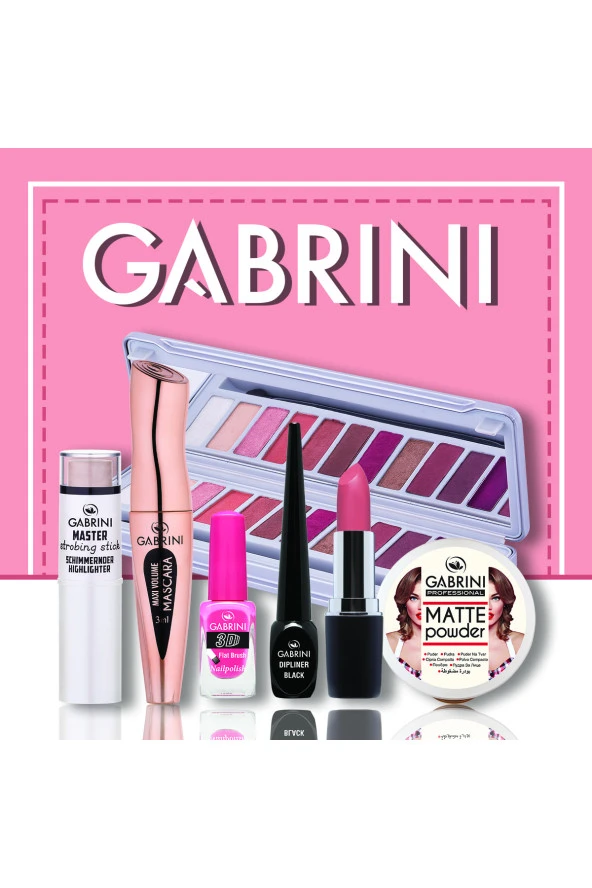 GABRİNİ Mat Ruj - Matte Lipstick Crayon 06 8696814090065 - 2