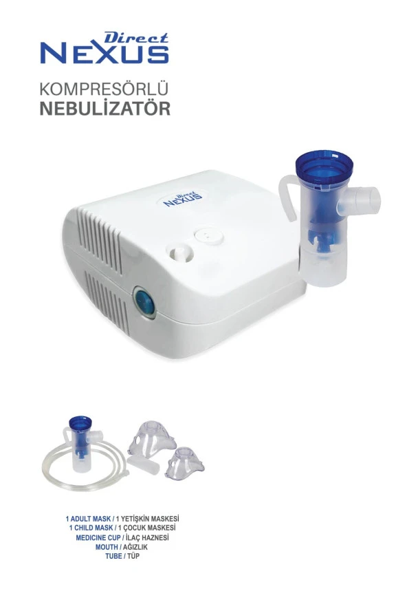 Nexus  Kompresörlü Nebülizatör