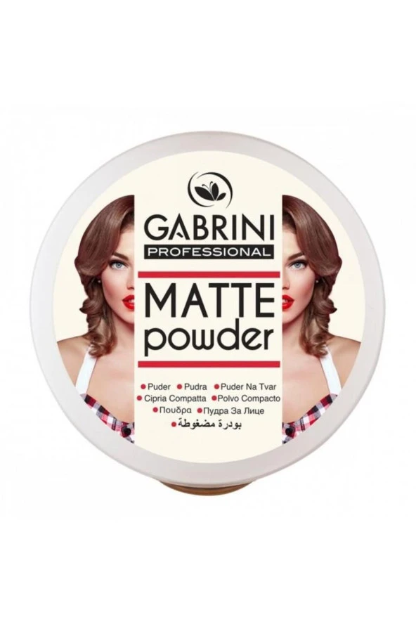 GABRİNİ Professional Matte Powder 01 (TOPTAN FİYATINA)