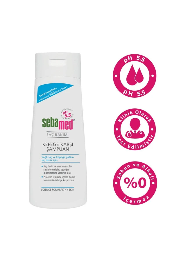 Sebamed Kepek Önleyici Şampuan  400 ml X 2 - 4