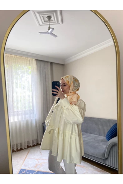 G0018 PATI BAĞLAMALI GÖMLEK - 4