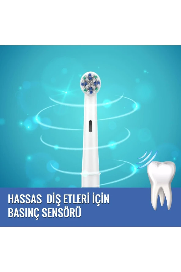 Direct Şarj Edilebilir Elektrikli Diş Fırçası (2 Başlık Dahil Oral-b Uyumlu ) - 3