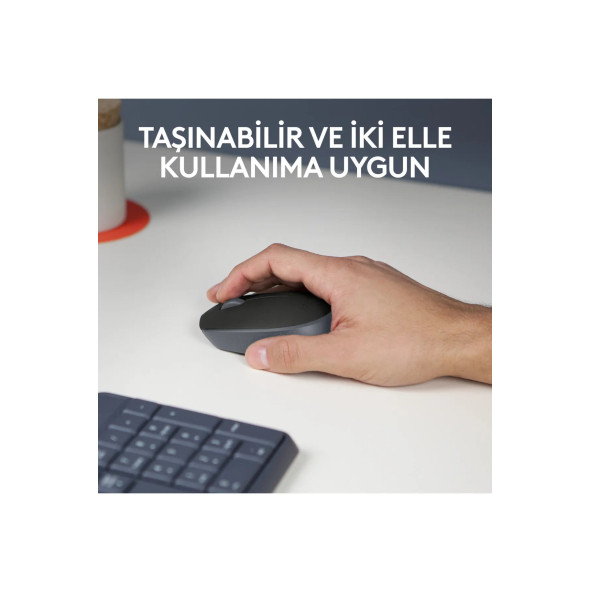 logitech M171 USB Alıcılı Kablosuz Kompakt Mouse - Siyah 910-004424 - 4