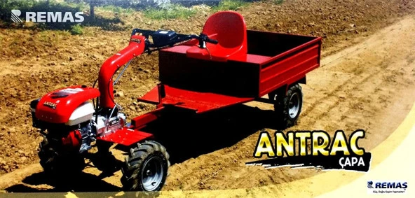 Çapa Makinası Tekerleği 400x8 Dubleks Antrac 200 Teker Takımı Cırcır Aks - 3